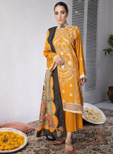 D#11 Mahnur Mehru Linen Winter Collection 923
